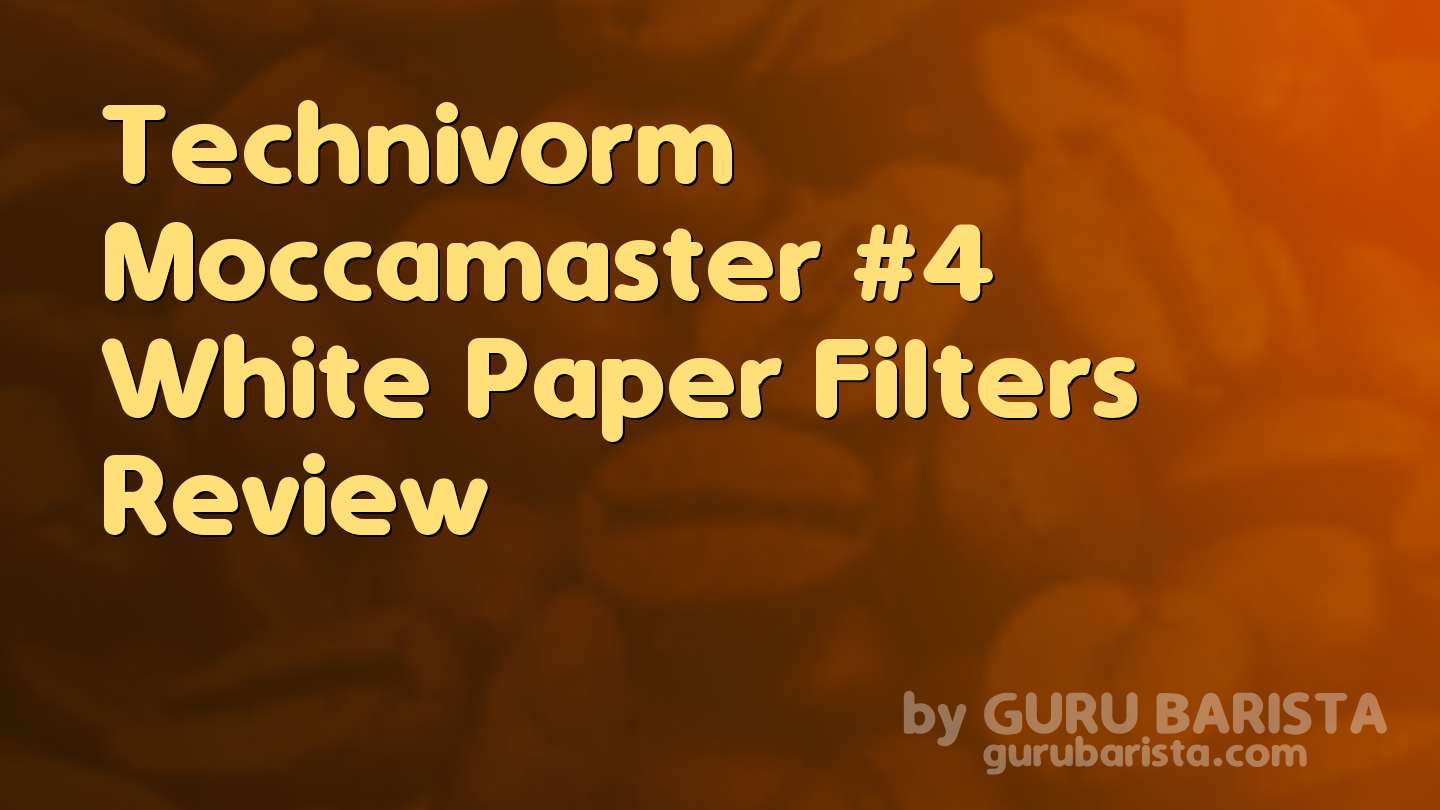 Technivorm Moccamaster #4 White Paper Filters Review