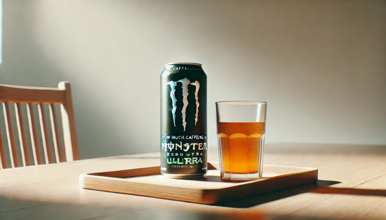 How Much Caffeine is in a Monster Zero Ultra?